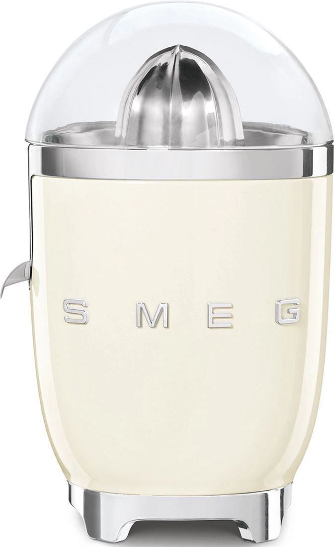 Соковыжималка цитрусовая Smeg CJF11CREU кремовый/серебристый