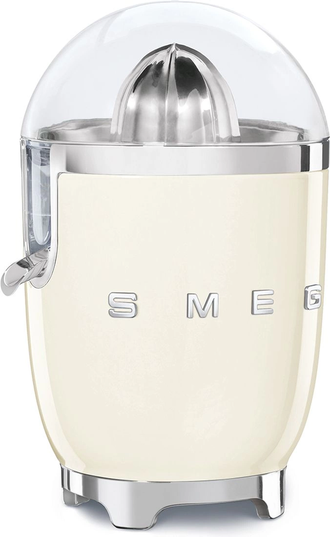 Соковыжималка цитрусовая Smeg CJF11CREU кремовый/серебристый