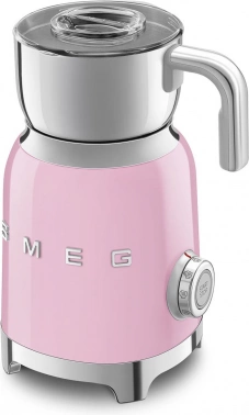 Вспениватель молока Smeg MFF11PKEU розовый/серебристый