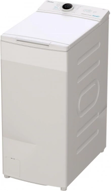 Стиральная машина полноразмерная Midea MF100T80BS/W-RU, с вертикальной загрузкой, 8кг, 1300об/мин, русский интерфейс