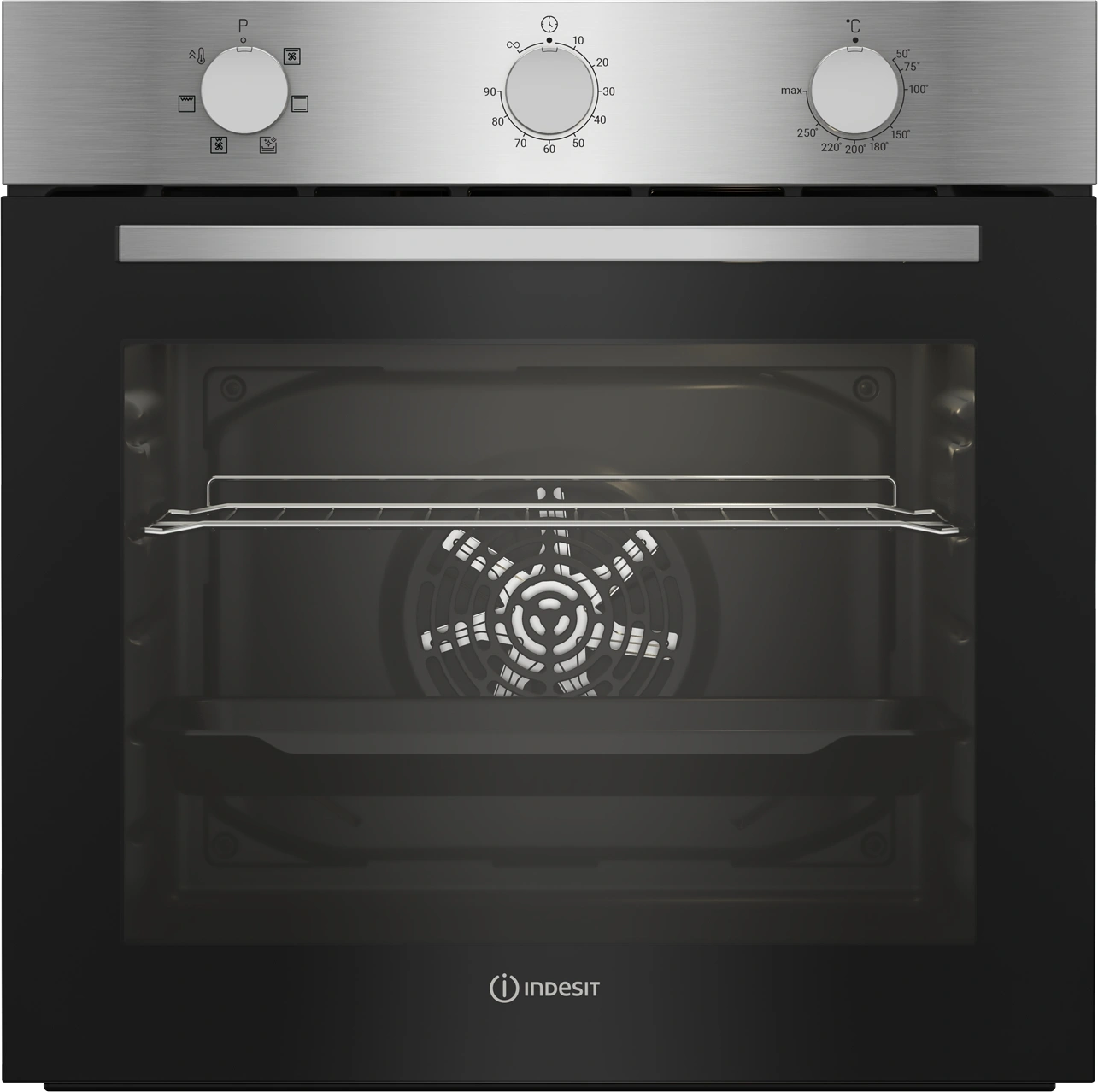 Духовой шкаф Indesit IBFTE 3634 IX нержавеющая сталь (869890300160)
