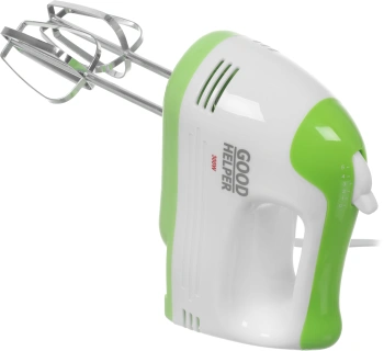 Миксер GoodHelper HM375 белый/зеленый