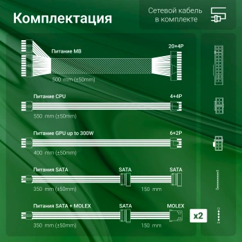 Блок питания Digma DPSU-500W
