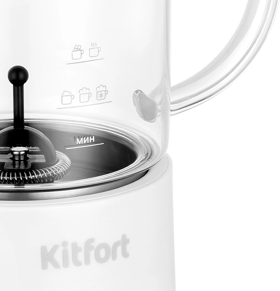 Капучинатор Kitfort КТ-7199-2 белый