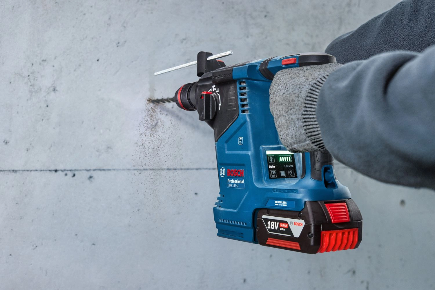 Перфоратор Bosch GBH 187-LI (0611923021)