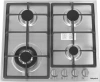 Газовая варочная поверхность Hotpoint HGMT 642 W IX серебристый (869891100380)