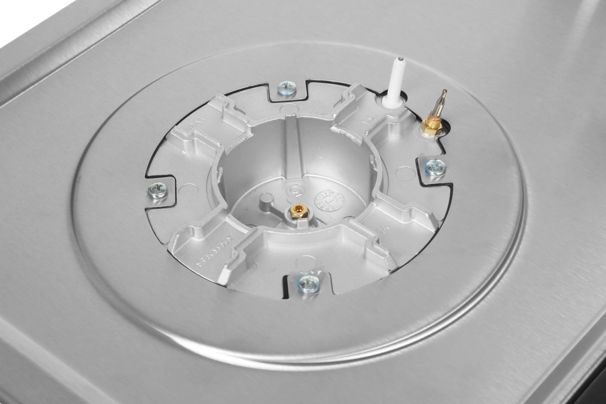 Газовая варочная поверхность Hotpoint HGMT 642 W IX серебристый (869891100380)