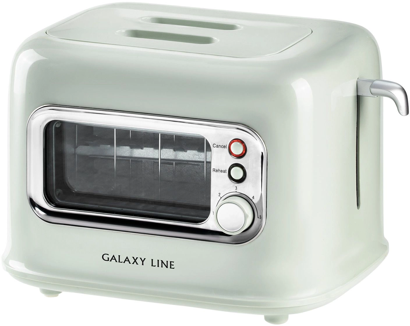 Тостер Galaxy Line GL 2914 мятный (ГЛ2914Л)
