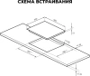 Варочная поверхность Lex EVH 641A BL черный (chpe000017)