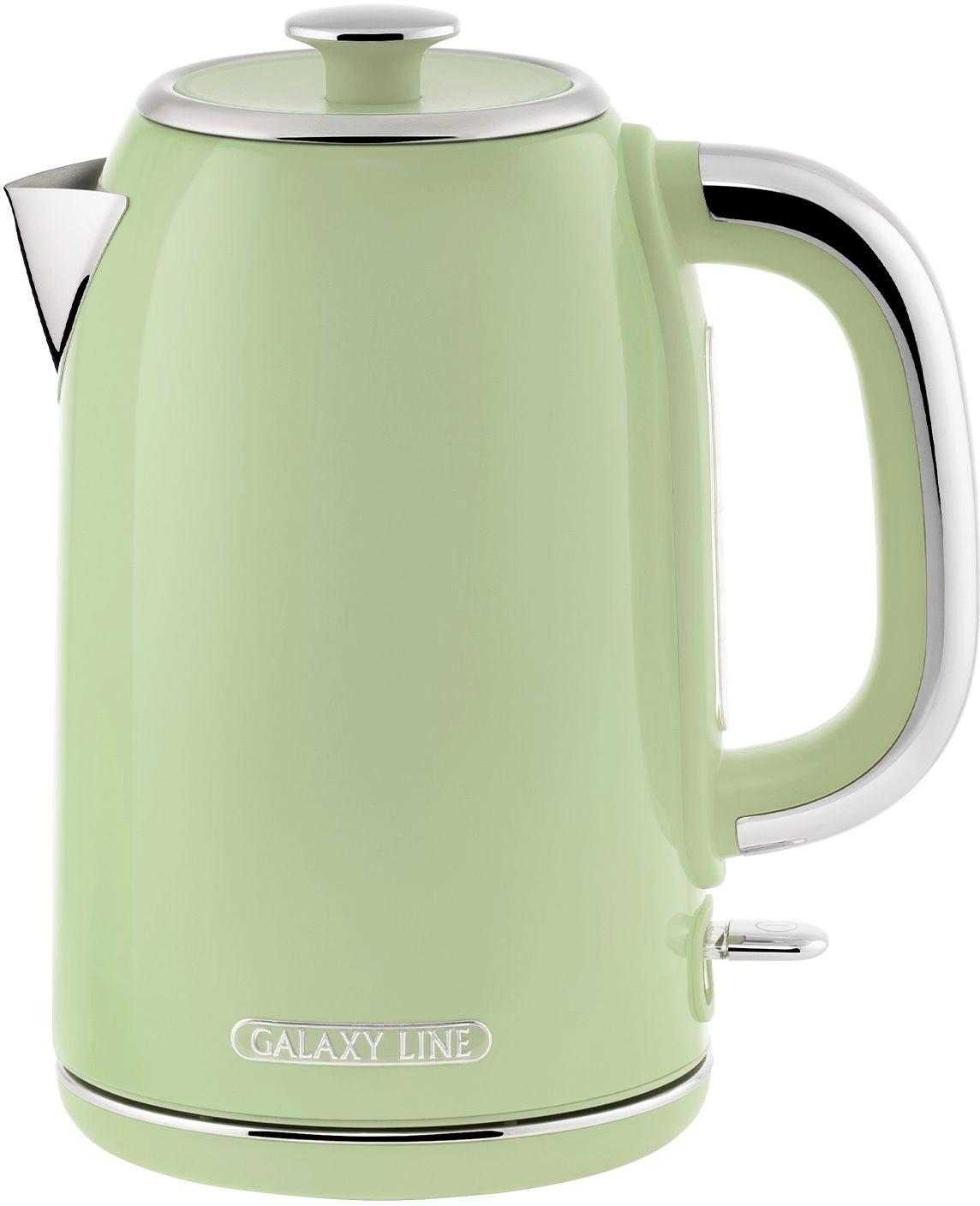 Чайник электрический Galaxy Line GL 0344 оливковый, нержавеющая сталь (ГЛ0344Л)