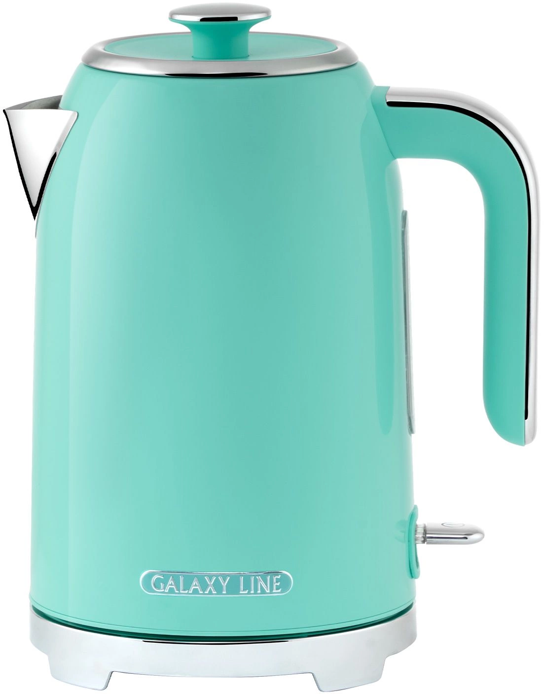 Чайник электрический Galaxy Line GL 0347 бирюзовый, нержавеющая сталь (ГЛ0347Л)