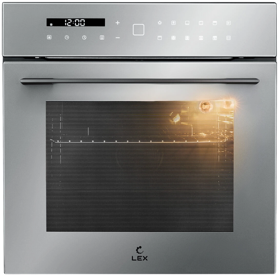 Духовой шкаф Lex EDS 101 GR серый (CHAO000412)