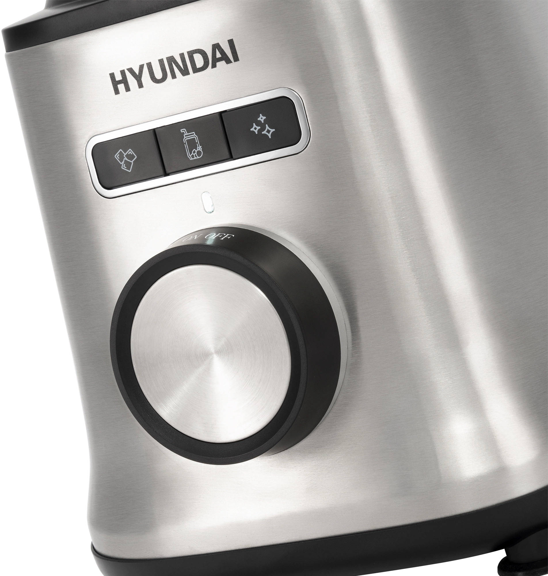 Блендер стационарный Hyundai HYB-S4921 серебристый/черный