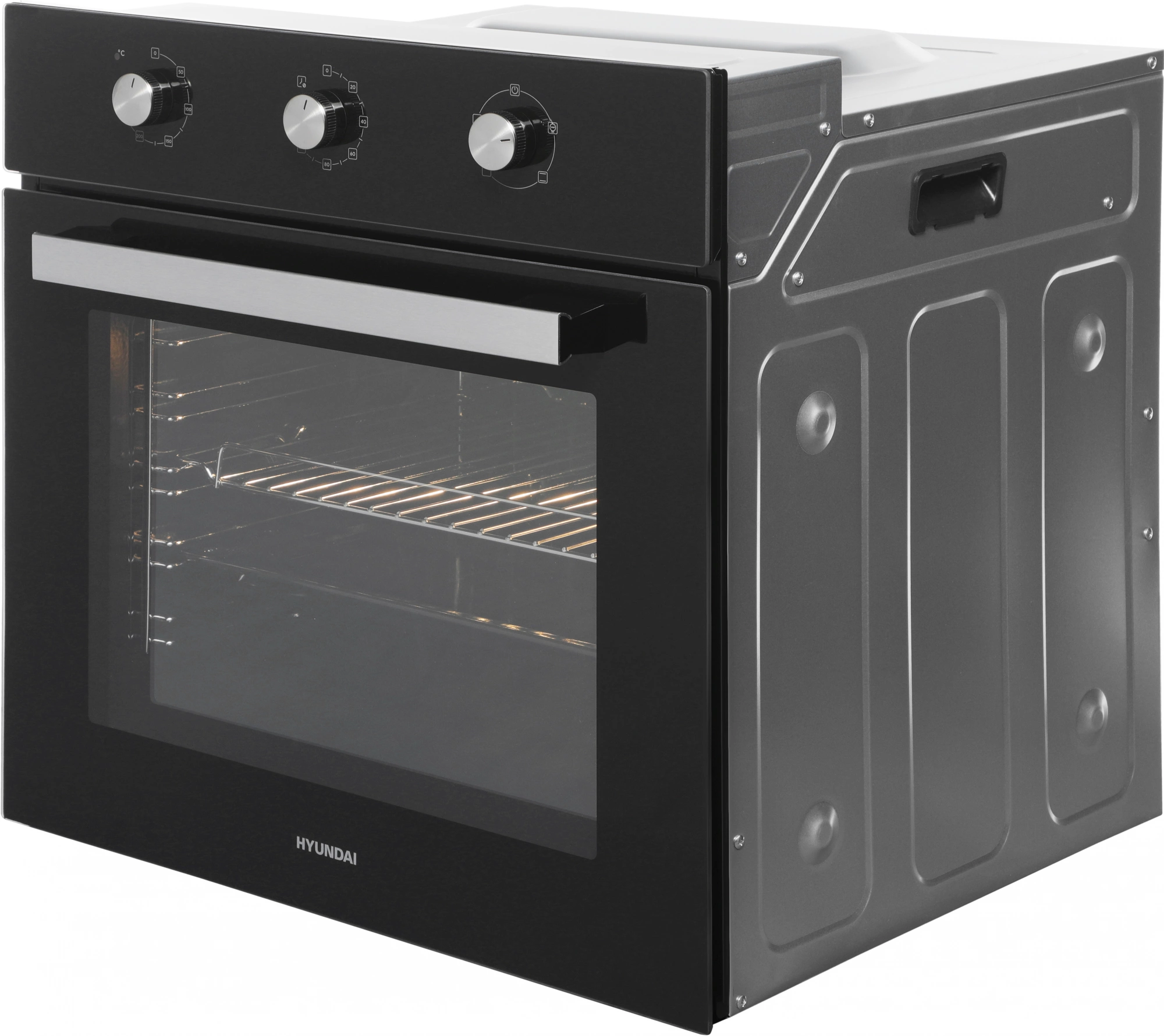 Духовой шкаф Hyundai HEO 66311 BG черный