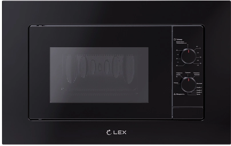 Встраиваемая микроволновая печь Lex BIMO 20.04 BL черный (chve000015)