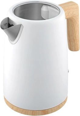 Чайник электрический Vitek VT-1154 белый/дерево, металл