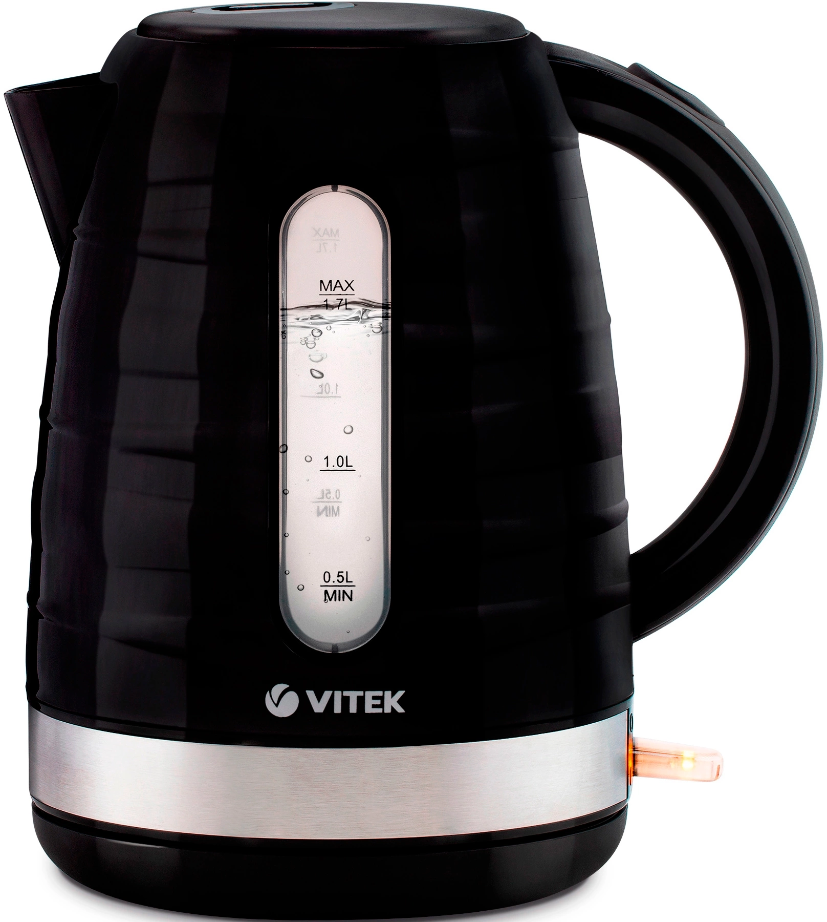 Чайник электрический Vitek VT-1174 черный, пластик