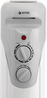 Масляный радиатор Vitek VT-1707 белый
