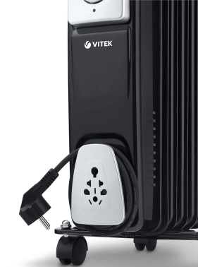 Масляный радиатор Vitek VT-1717 черный
