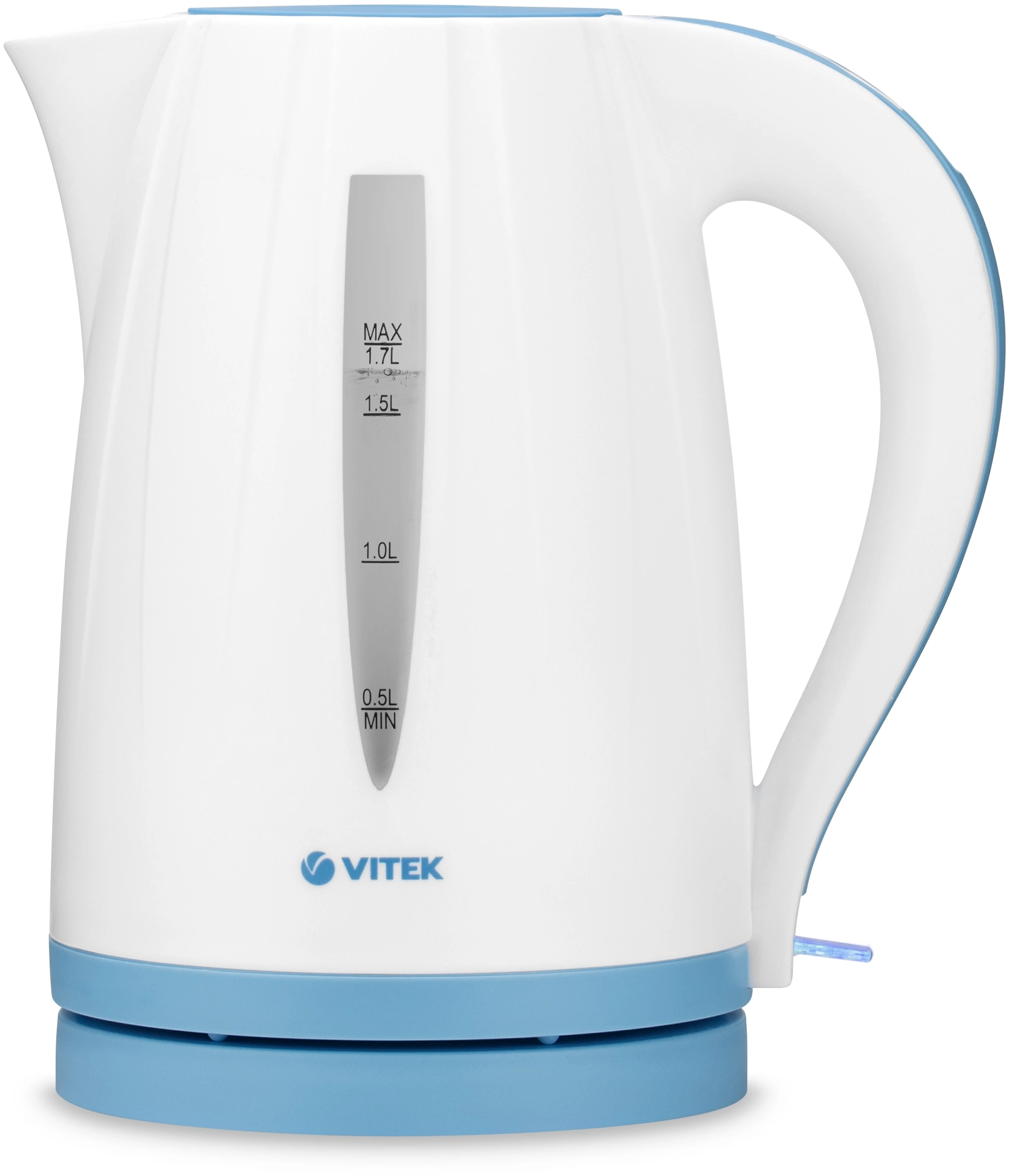 Чайник электрический Vitek VT-7031 белый, пластик