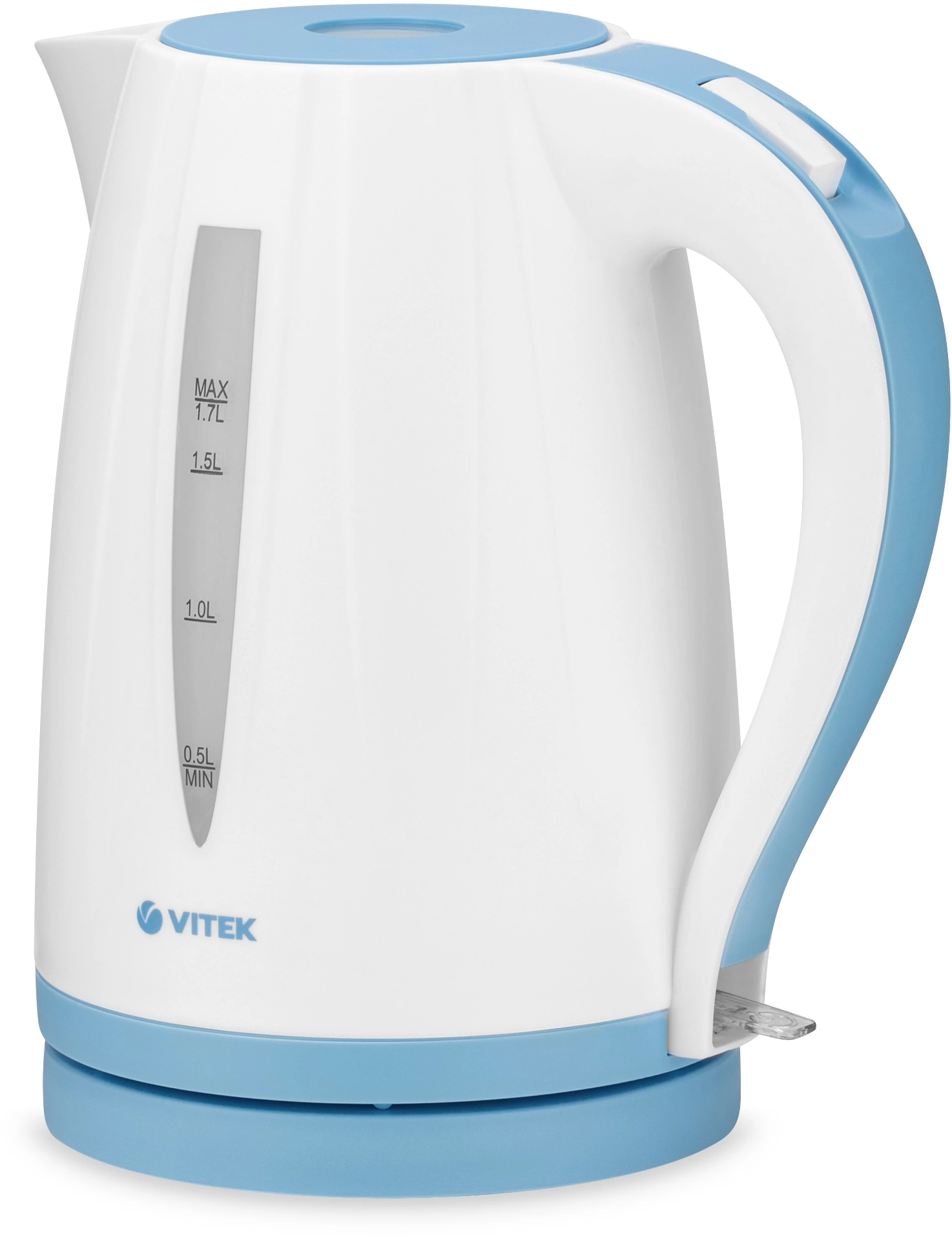Чайник электрический Vitek VT-7031 белый, пластик