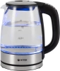 Чайник электрический Vitek VT-8828 серебристый, стекло
