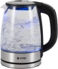 Чайник электрический Vitek VT-8828 серебристый, стекло