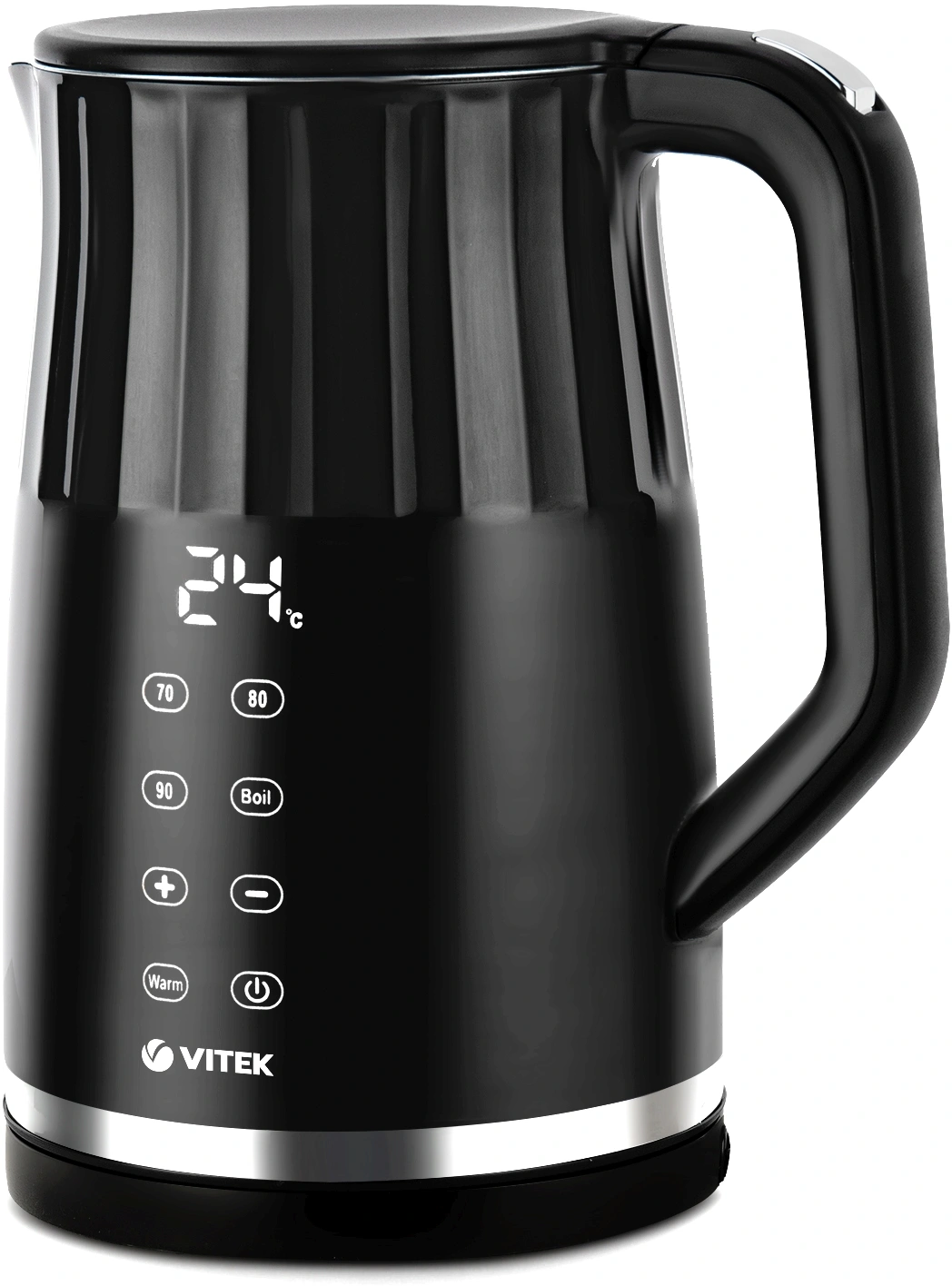Чайник электрический Vitek VT-8829 черный, металл