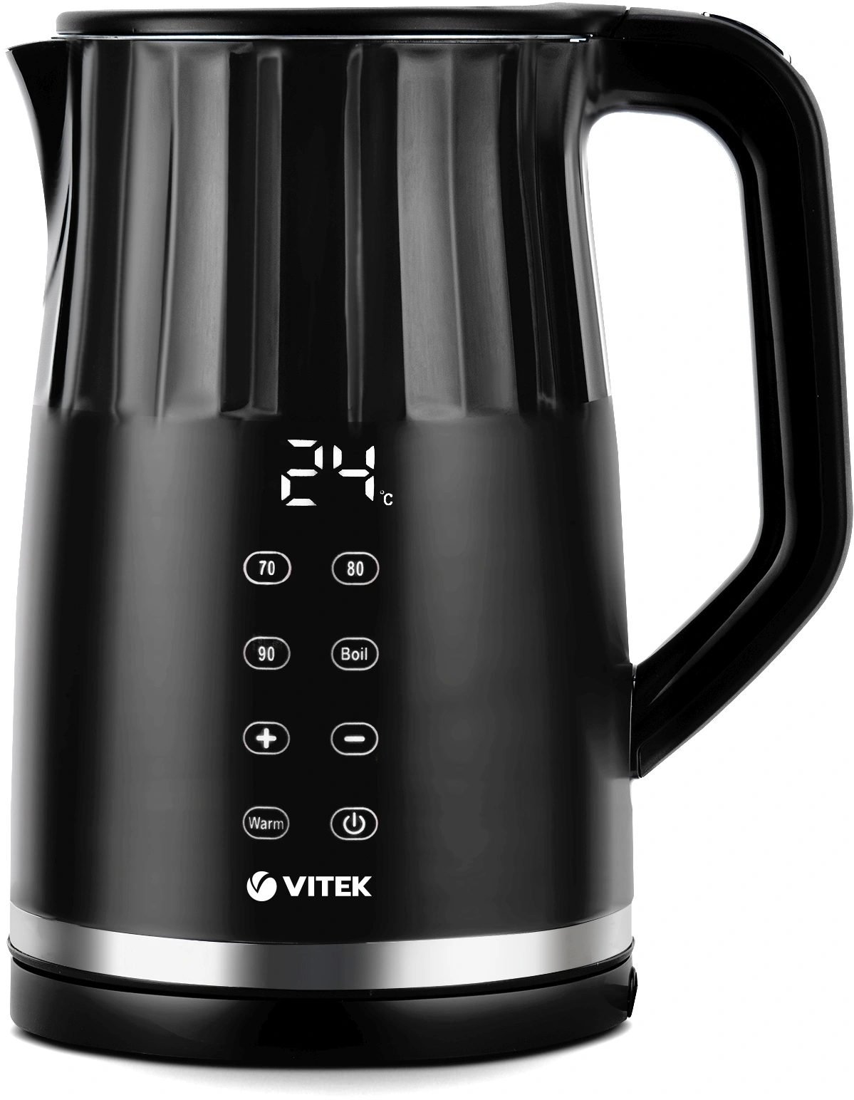 Чайник электрический Vitek VT-8829 черный, металл