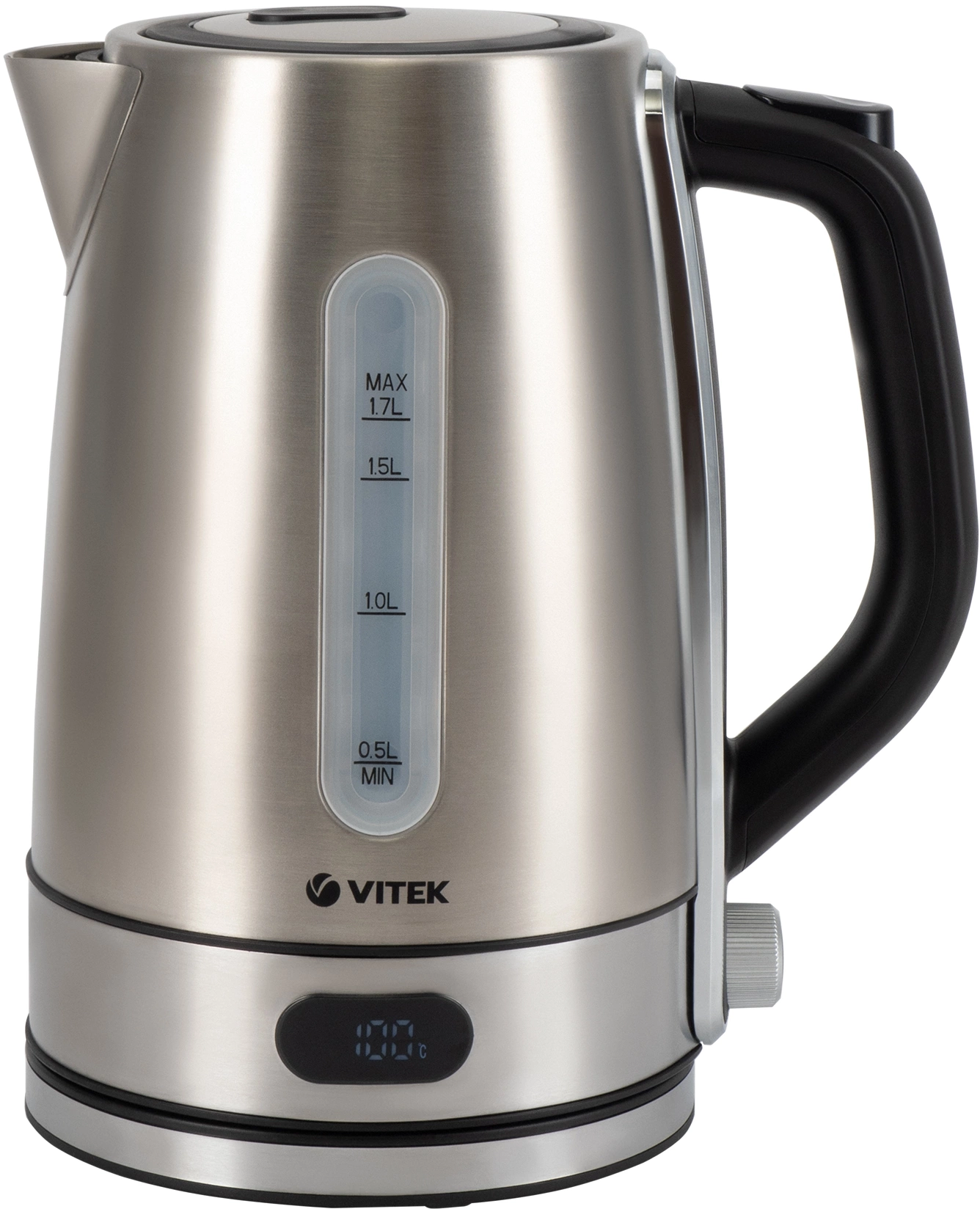 Чайник электрический Vitek VT-1160 серебристый, нержавеющая сталь