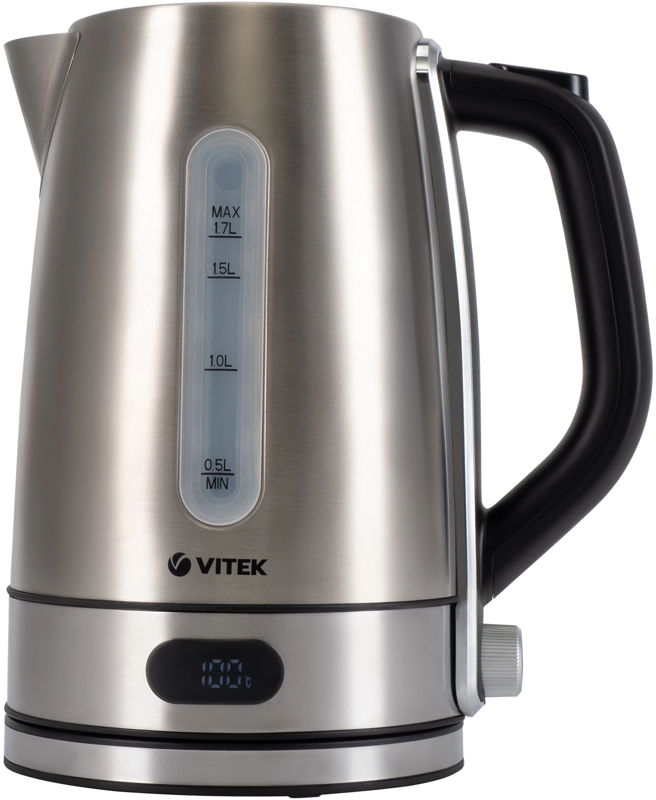 Чайник электрический Vitek VT-1160 серебристый, нержавеющая сталь