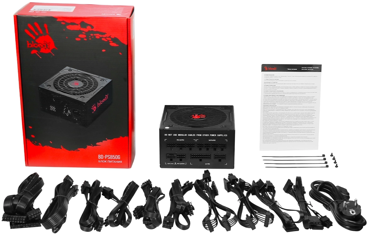 Блок питания BLOODY BD-PS850G (bd-ps850g-m)