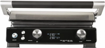 Электрогриль Thomson GC30E01 черный/серебристый