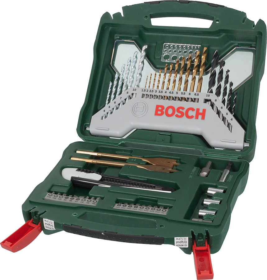 Набор принадлежностей Bosch X-Line-50, 50 предметов (2607019327)
