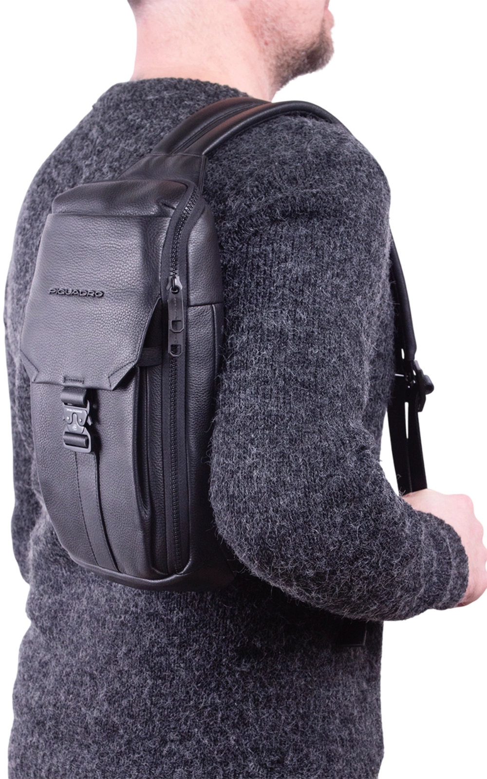 Рюкзак мужской Piquadro Than черный (ca6616s135/n)