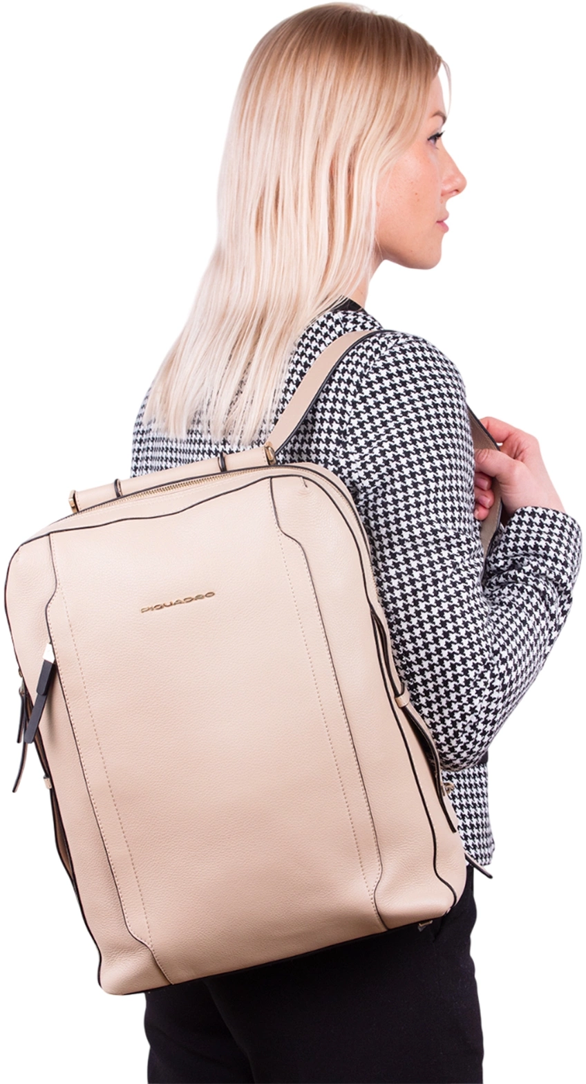 Рюкзак женский Piquadro Circle бежевый (ca4576w92/bi)
