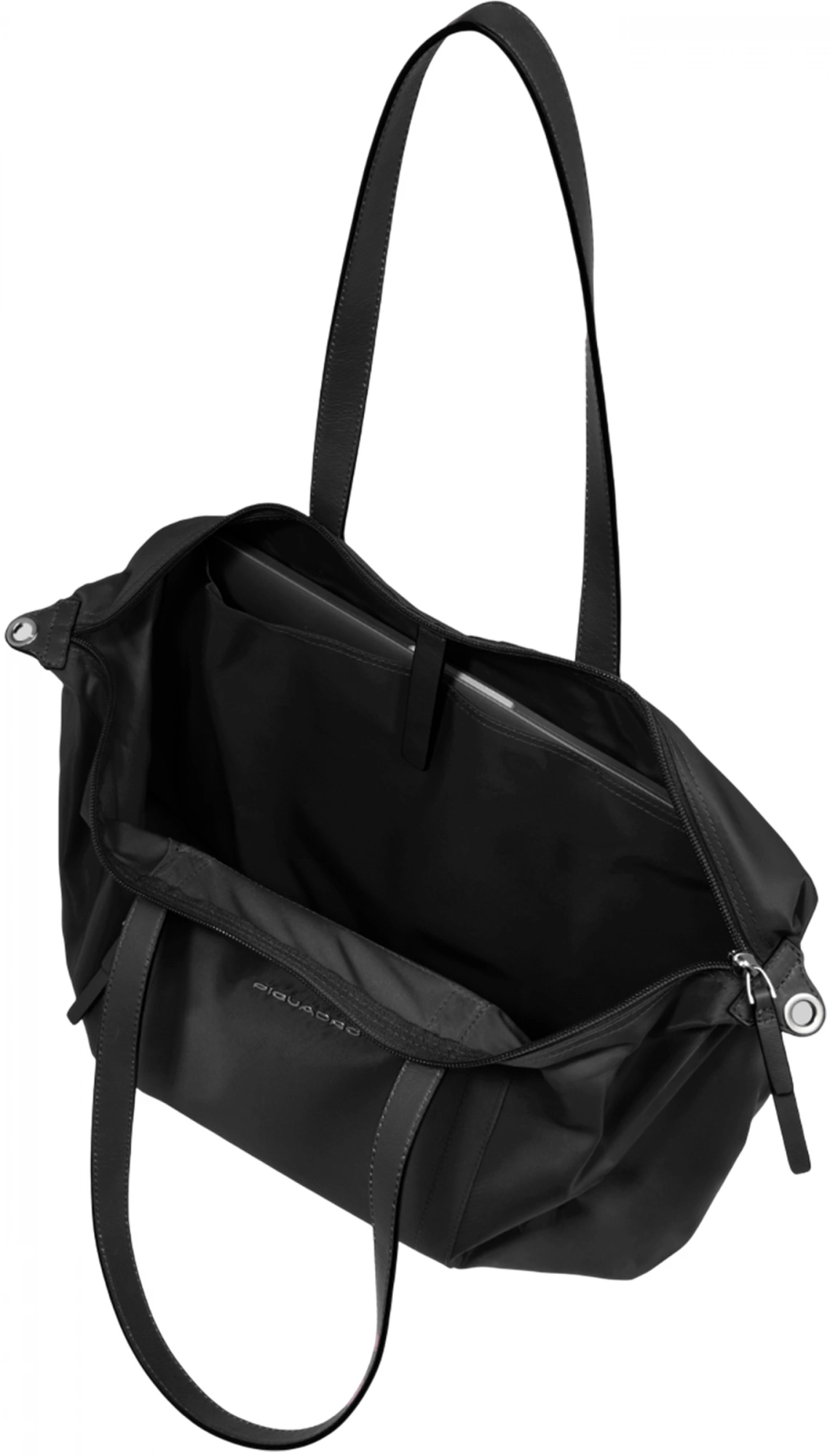 Сумка женская Piquadro Lyra черный, ткань переработанная (bd6723w92t/n)