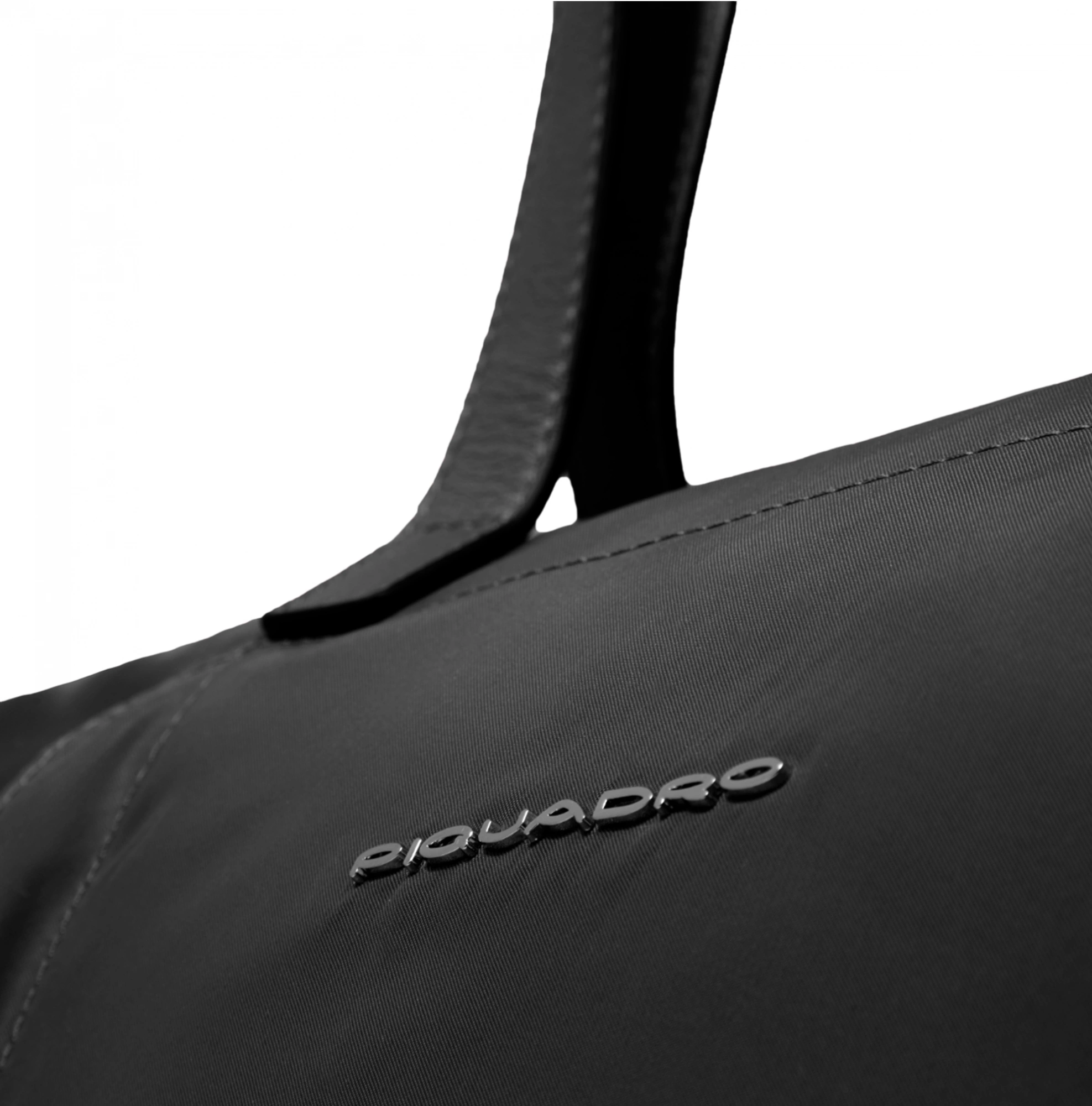 Сумка женская Piquadro Lyra черный, ткань переработанная (bd6723w92t/n)