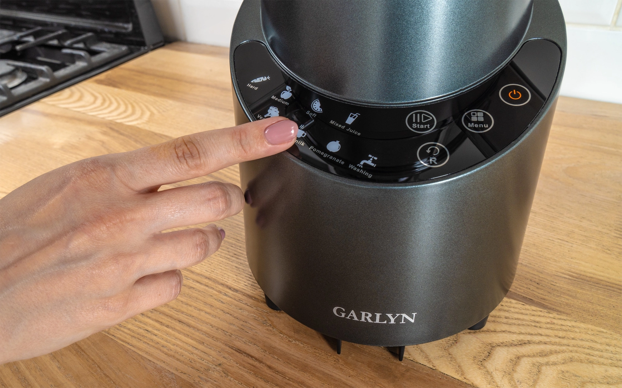 Соковыжималка шнековая Garlyn J-650 черный (ка-00001155)
