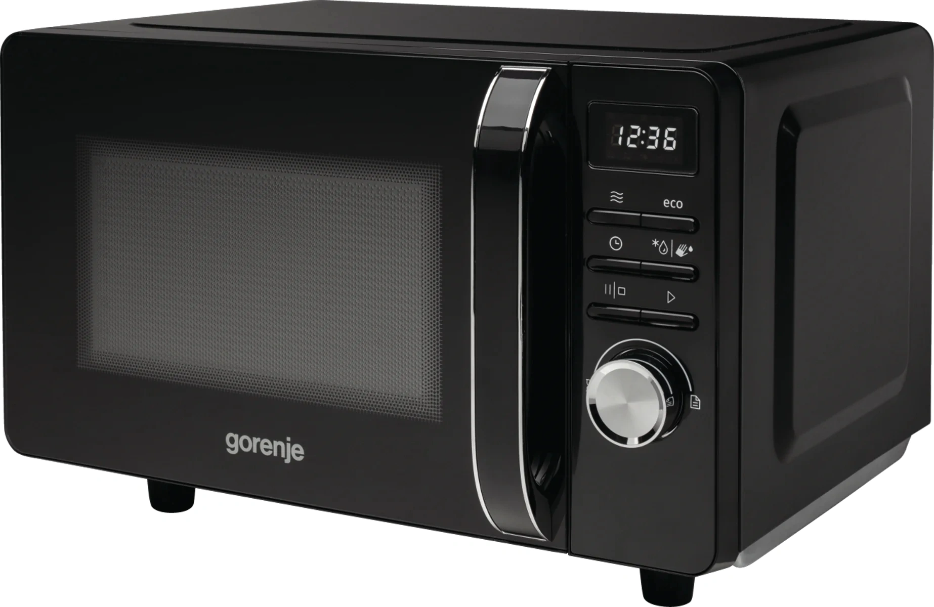 Микроволновая печь Gorenje MO20S4BC, черный, английский