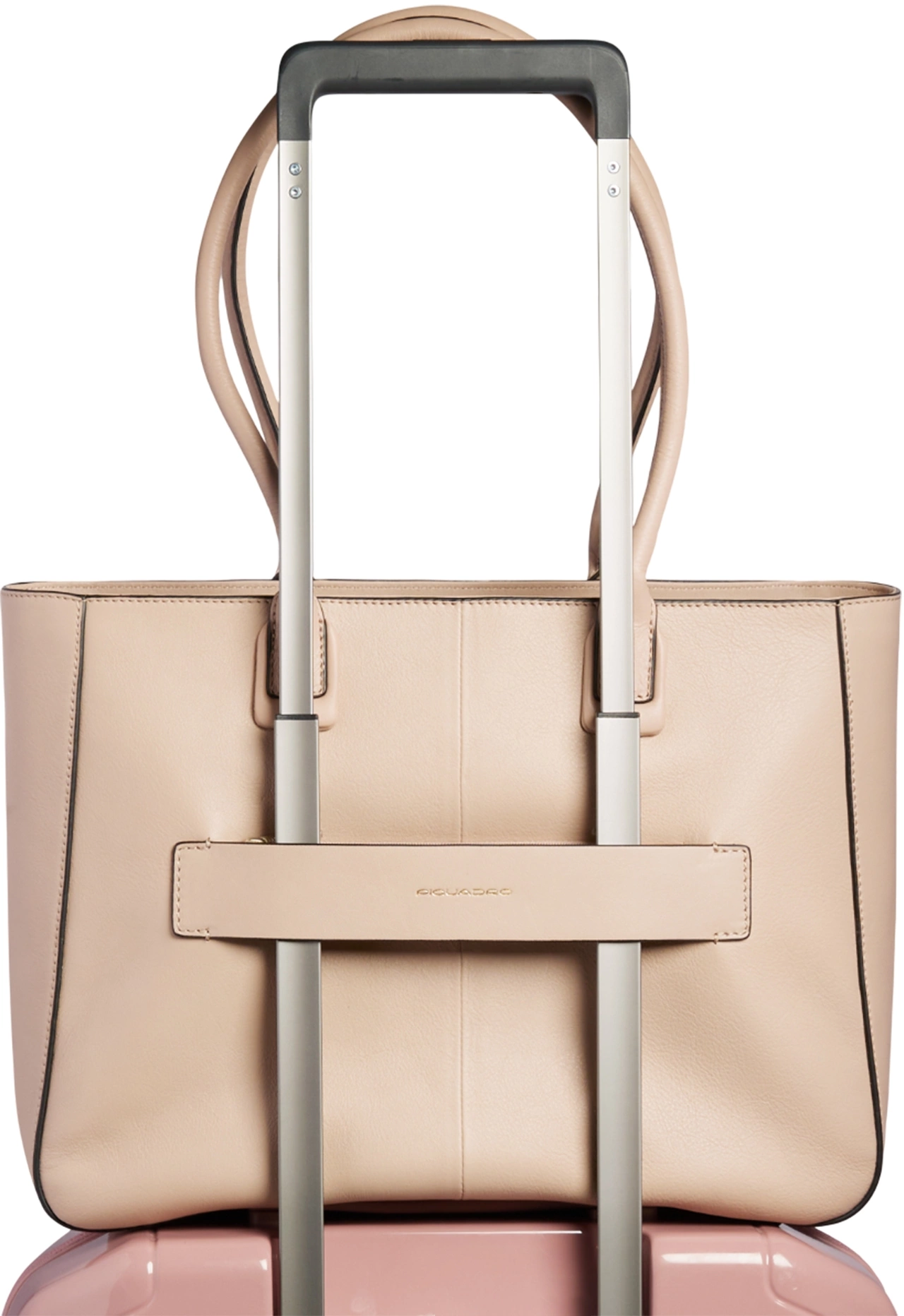Деловая сумка женская Piquadro Ashley пудровый, кожа натуральная (bd6461w134/ro)