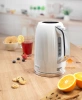 Чайник электрический Gorenje K17DPW белый/серебристый, пластик