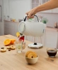 Чайник электрический Gorenje K17DPW белый/серебристый, пластик