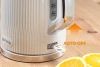Чайник электрический Gorenje K17DPW белый/серебристый, пластик