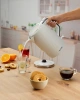 Чайник электрический Gorenje K17DPW белый/серебристый, пластик