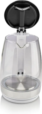 Чайник электрический Gorenje K17GXG белый/серебристый, стекло