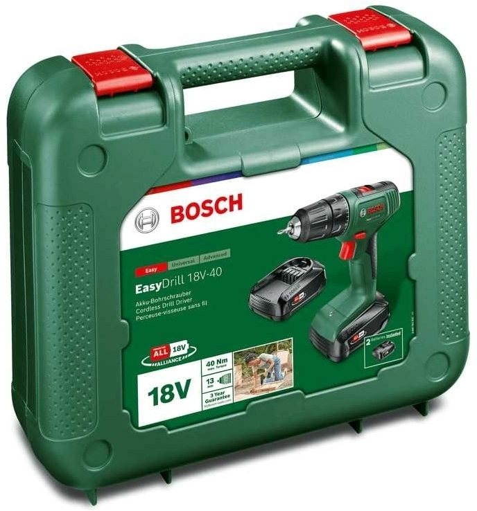 Дрель-шуруповерт Bosch Easydrill 18V-40 (06039D8002)