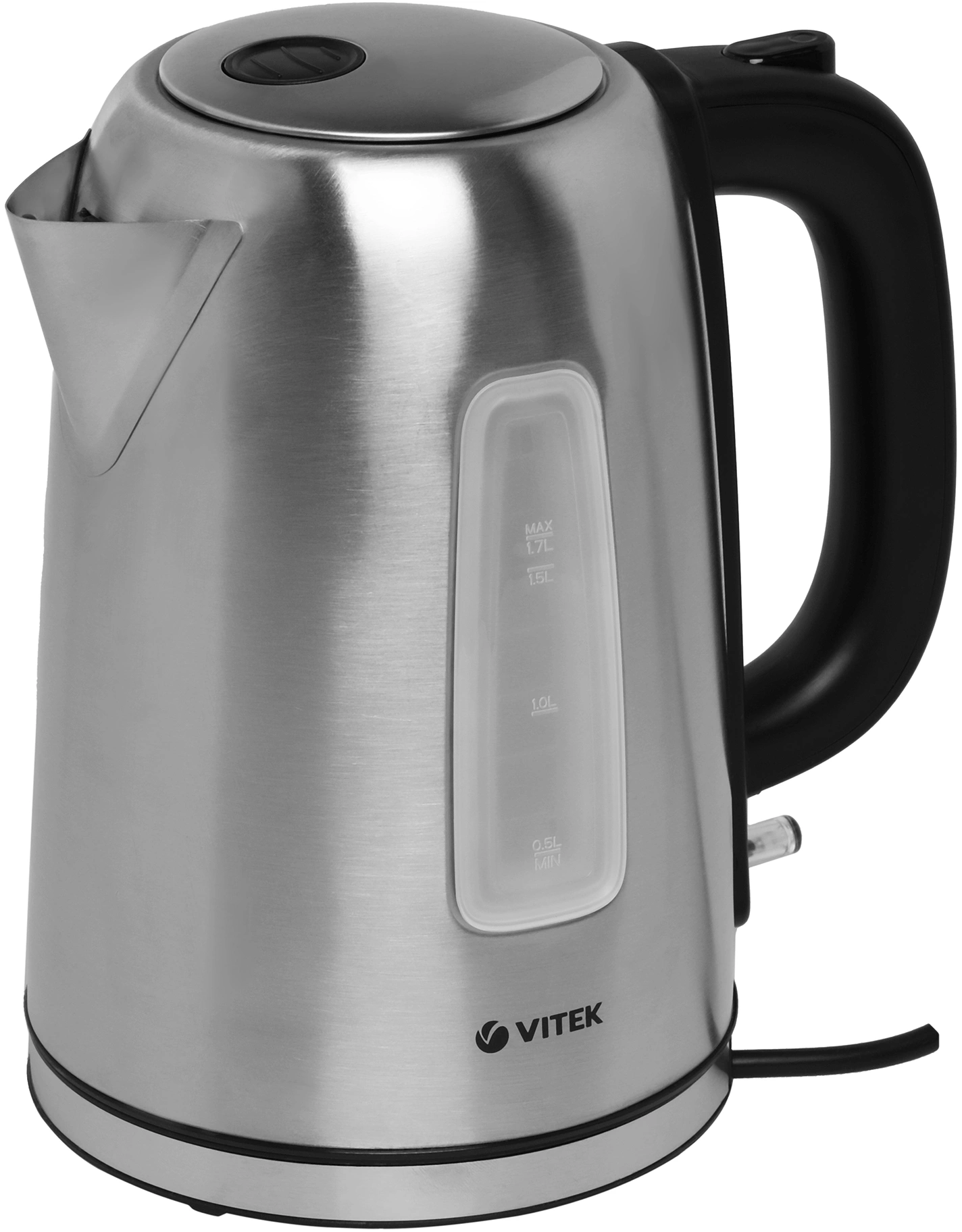 Чайник электрический Vitek VT-1137 серебристый матовый, металл