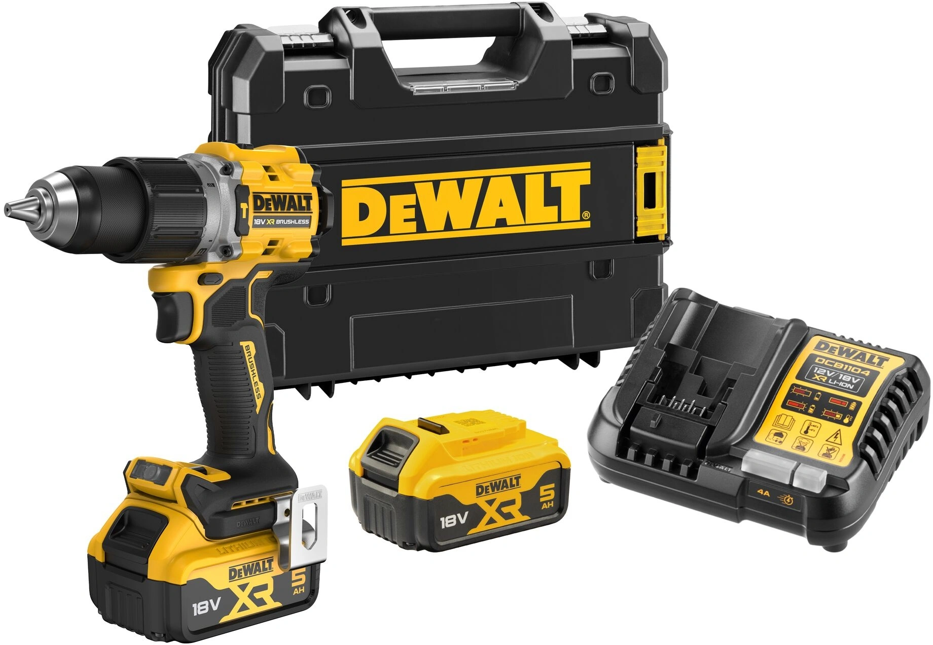 Ударный шуруповерт DeWalt DCD805P2T-QW