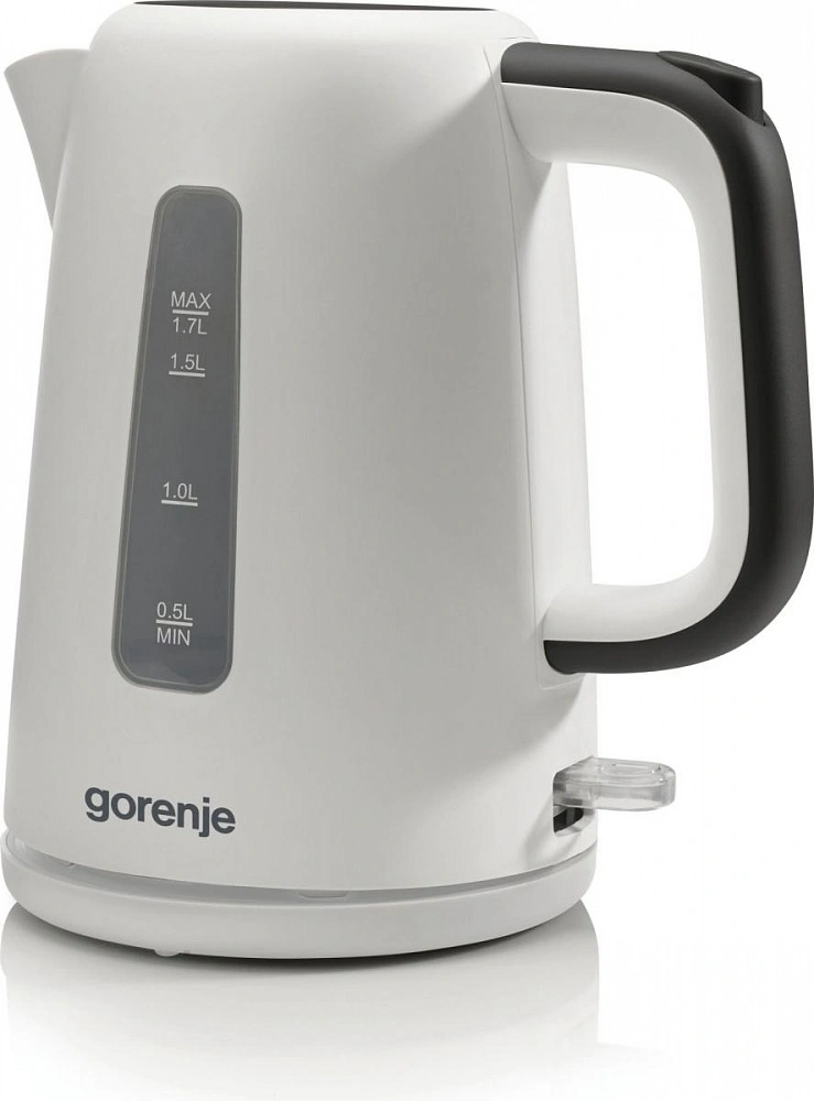 Чайник электрический Gorenje K17XG белый, пластик
